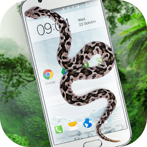 Snake On Screen Hissing Joke